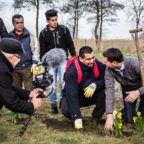 Erste Aktivitäten  und Planungen im Internationalen Garten in Hohenkirchen